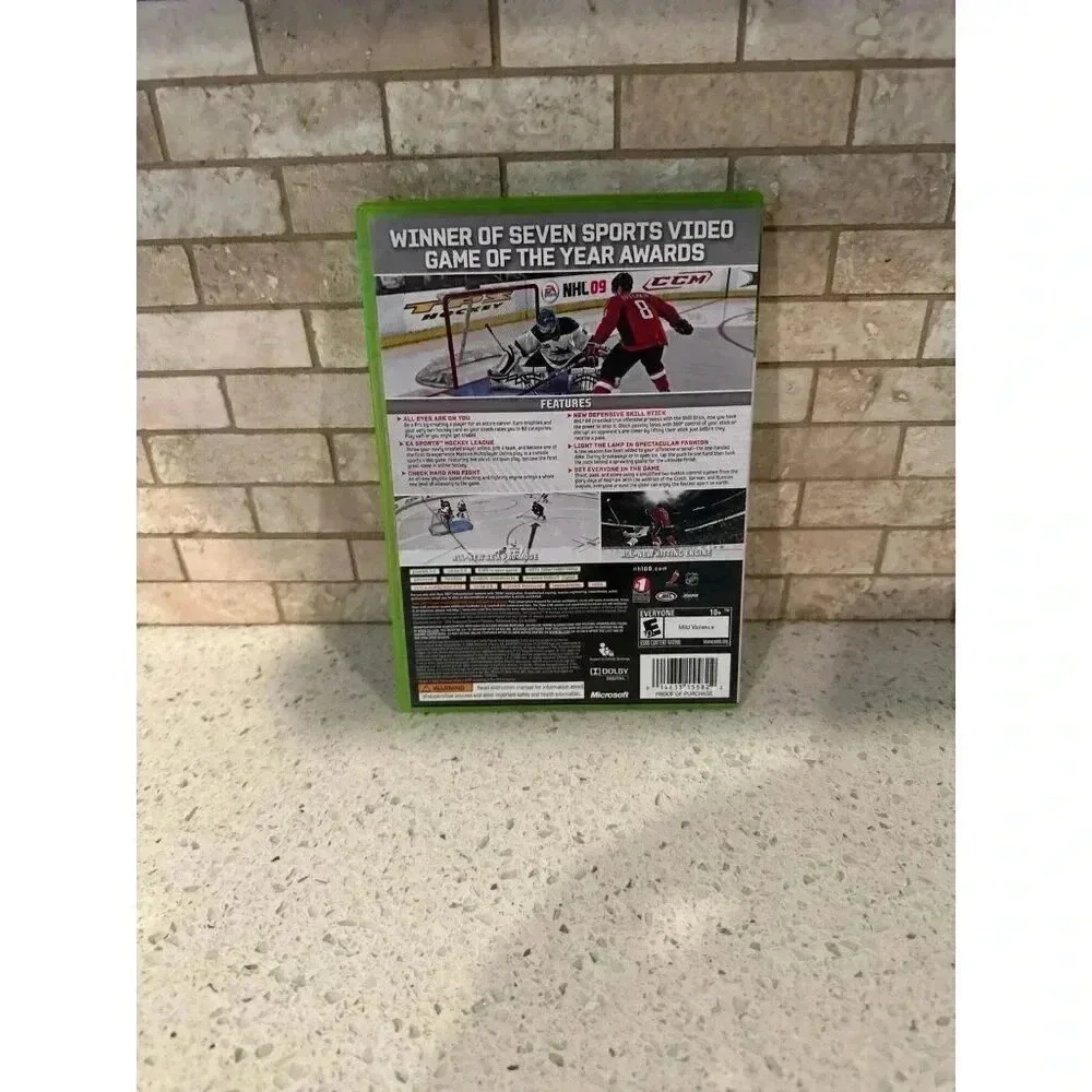 NHL 09 on Xbox 360‎